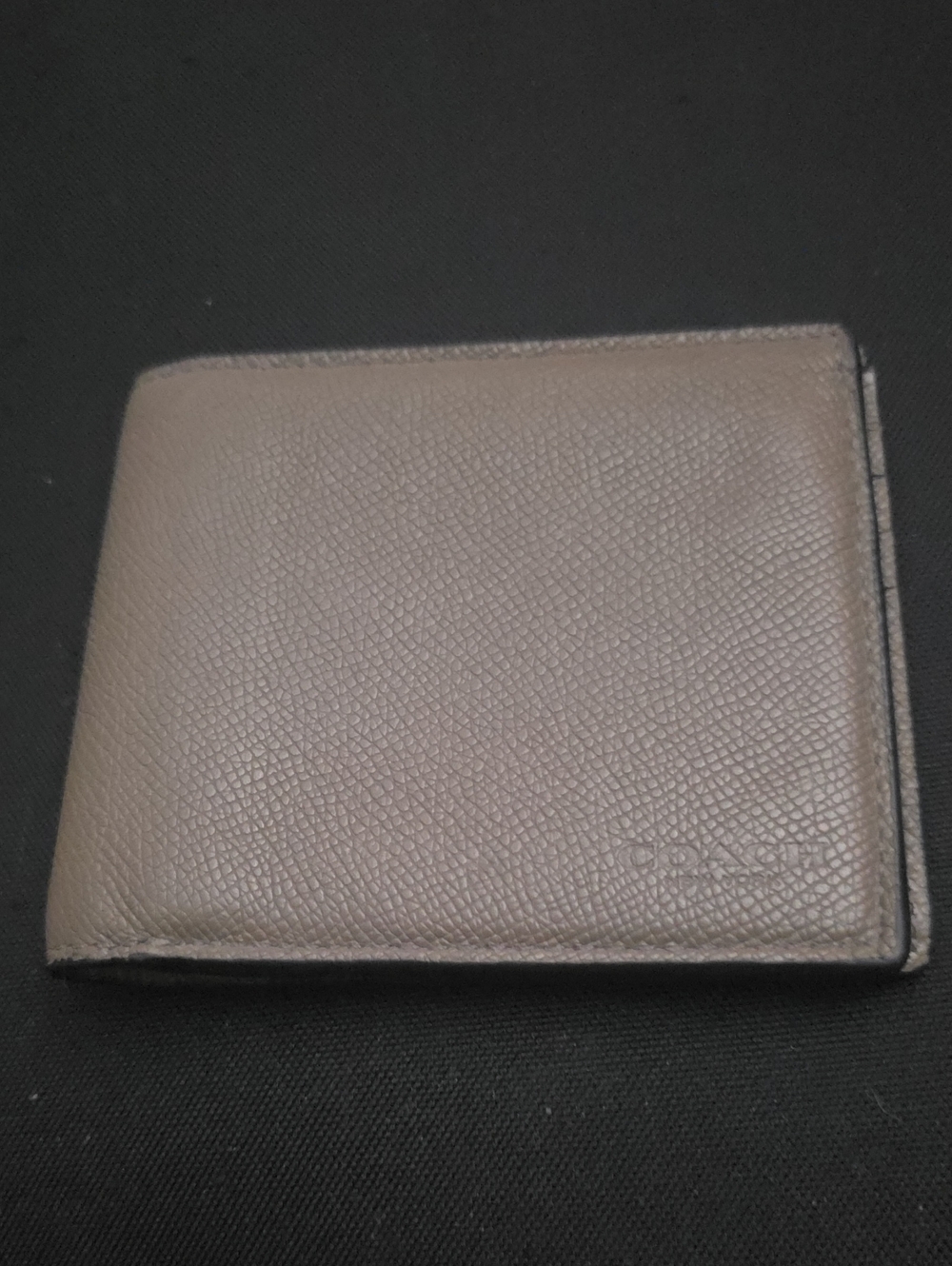 Men's Leather Bifold Wallet in Brown